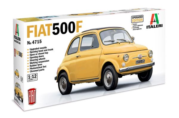 ITA4715 - FIAT 500 F edizione migliorata da assemblare e verniciare - 1