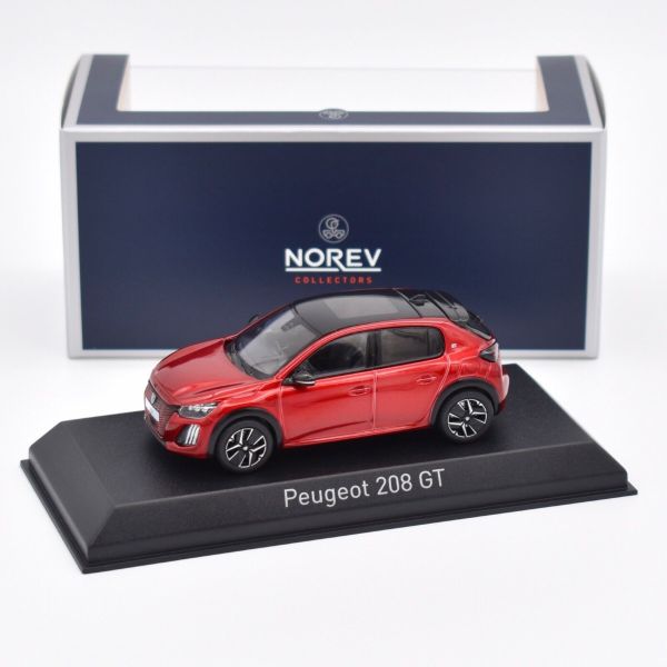 NOREV472842 - PEUGEOT 208 GT 2024 Rosso Elisir - 1