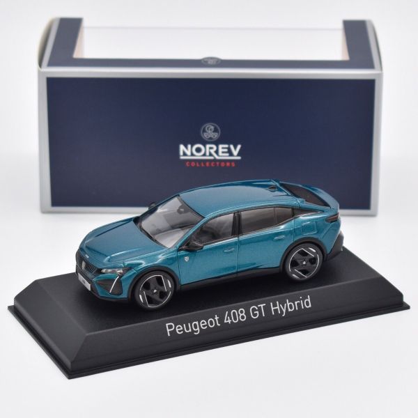 NOREV474810 - PEUGEOT 408 GT Hybrid 2023 Blu Ossessione - 1