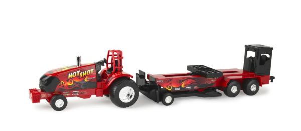 ERT47550 - CASE IH HOT SHOT trattore trainante con rimorchio - 1