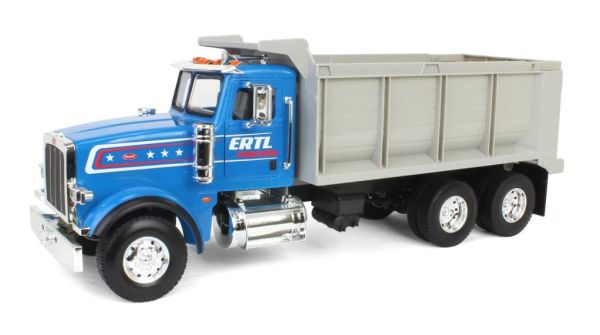 ERT47602 - PETERBILT 367 ribaltabile blu e grigio ERTL - 1