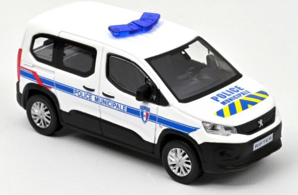 NOREV479068 - PEUGEOT Rifter 2019 Polizia Municipale Segnalazione gialla e blu - 1