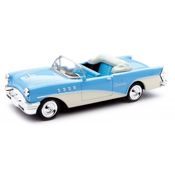 NEW48013A - BUICK CENTURY 1955 decappottabile blu - 1