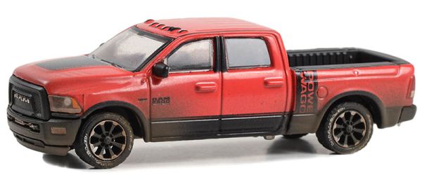 GREEN48080-E - DODGE Ram 2500 Power wagon 2017 rosso della serie DOWN ON THE FARM in blister - 1