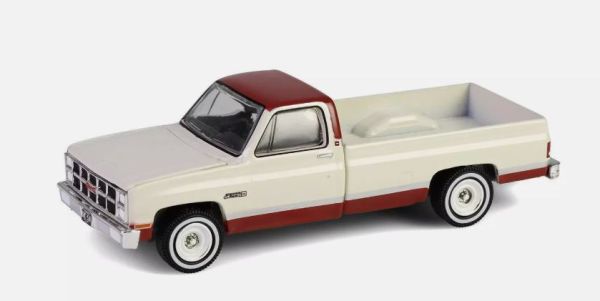 GREEN48100-D - GMC Sierra Classic K2500 1981 beige e rosso da DOWN ON THE FARM serie 10 in blister - 1