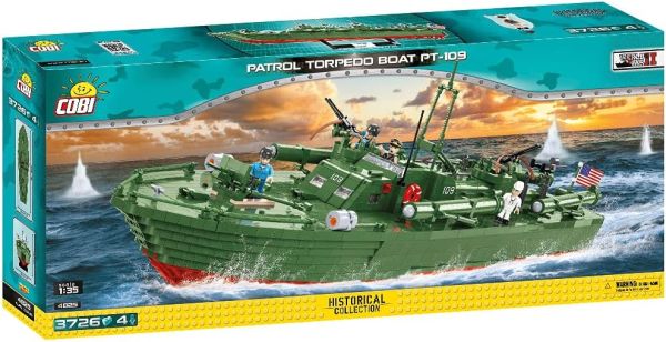 COB4825 - Corazzata Patrol Torpedo PT-109 - 3726 pezzi - 1