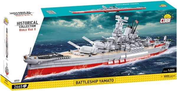 COB4833 - Corazzata CORAZZATA YAMATO - 2665 Pezzi - 1