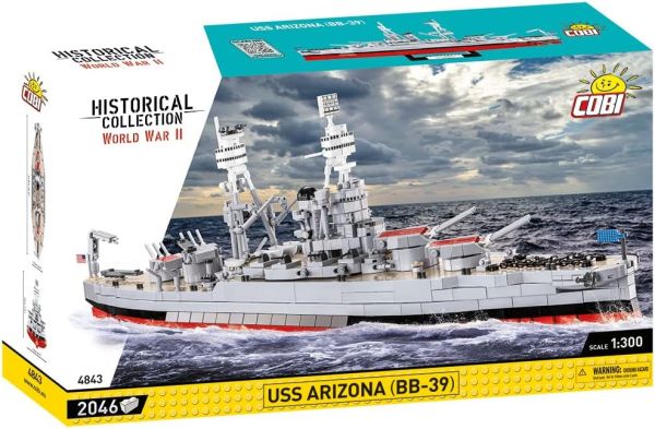 COB4843 - Corazzata USS ARIZONA BB-39 - 2046 pezzi - 1