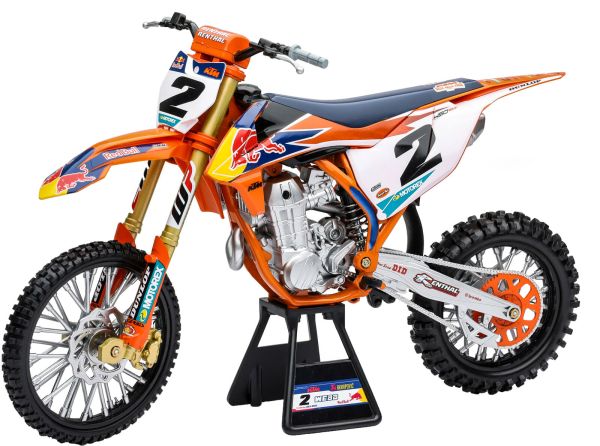 NEW49683 - KTM 450 SX-F da corsa #2 C.WEBB - 1