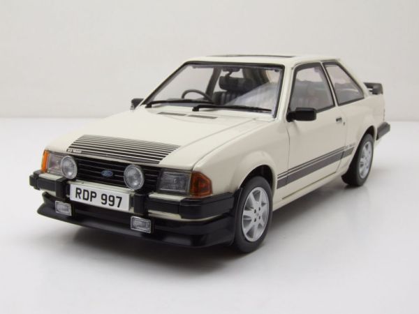 SUN4997R - FORD escort MKIII RS1600i 1984 bianca - 1