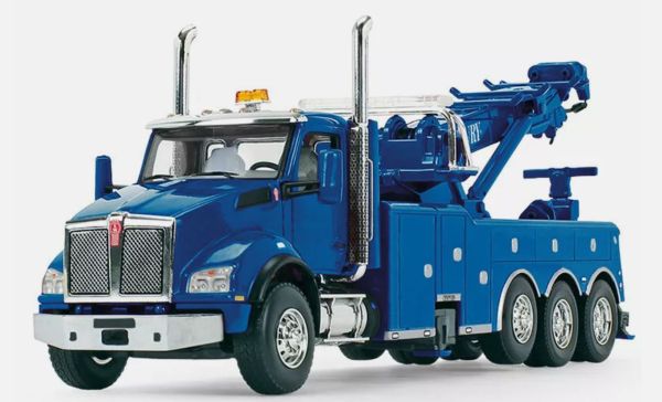 FIGE50-3466 - KENWORTH T880 8x4 Camion di recupero blu - 1