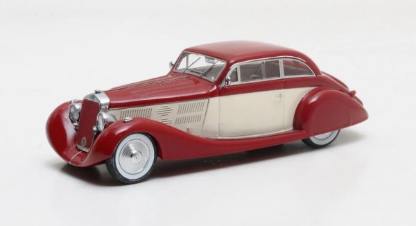 MTX50407-011 - DELAGE D8 105S Coupé aerodinamico marrone e bianco 1935 - 1