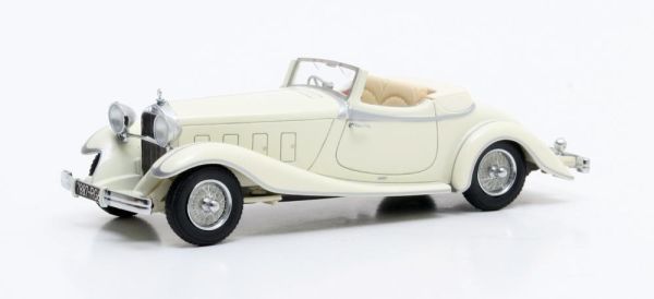 MTX50407-031 - DELAGE D8S De Villars cabriolet bianco 1933 - 1