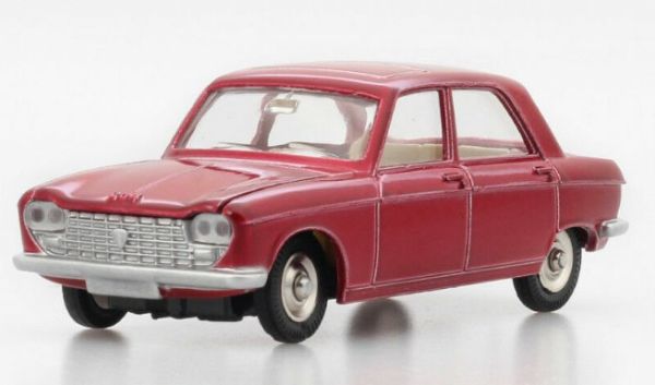 DIN510 - PEUGEOT 204 Berlina Rossa – Edizione ATLAS - 1