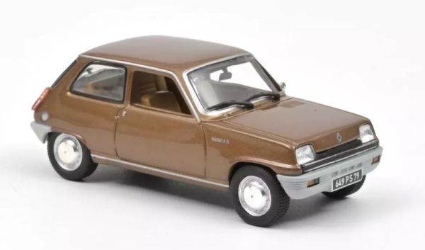 NOREV510529 - RENAULT 5 TL 1974 metallic brun - 1