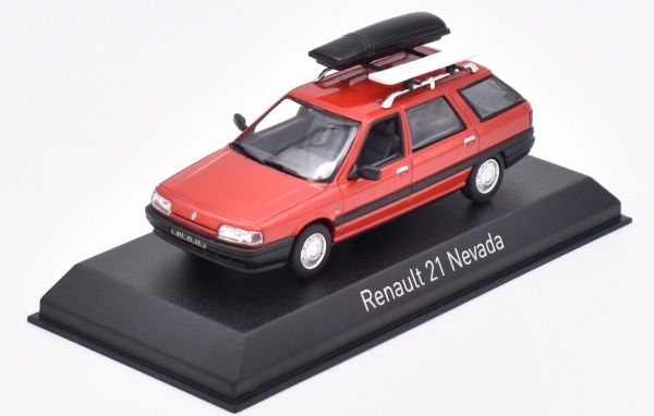 NOREV512133 - RENAULT 21 Nevada 1989 rossa con accessori - 1