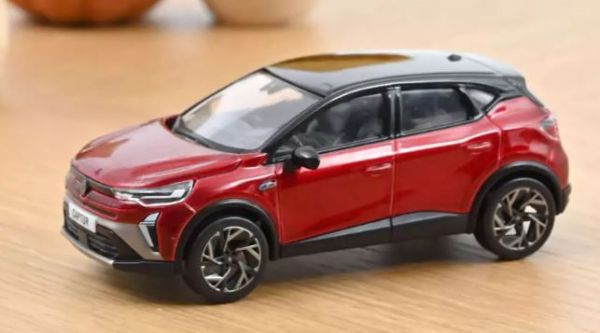 NOREV517766 - RENAULT Captur 2024 Esprit Alpine Nero e Rosso Fiamma - 1