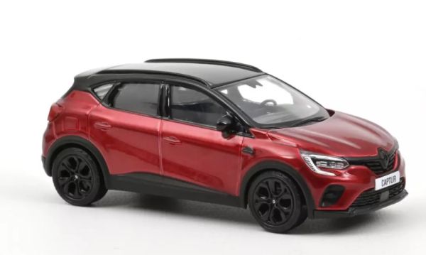 NOREV517769 - RENAULT Captur Rive Gauche 2022 Rosso fuoco e nero - 1