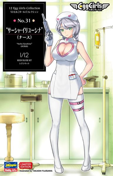 HAW52336 - Egg Girls N°31 - Sasha Ilyushina come infermiera da assemblare e dipingere - 1