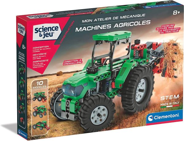 CLE52722 - Scienza e giochi - La mia officina meccanica - Macchine agricole - 1