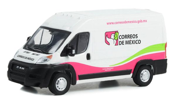 GREEN53050-F - RAM Promaster 2500 2021 Correos de Mexico della serie ROUTE RUNNERS in blister - 1