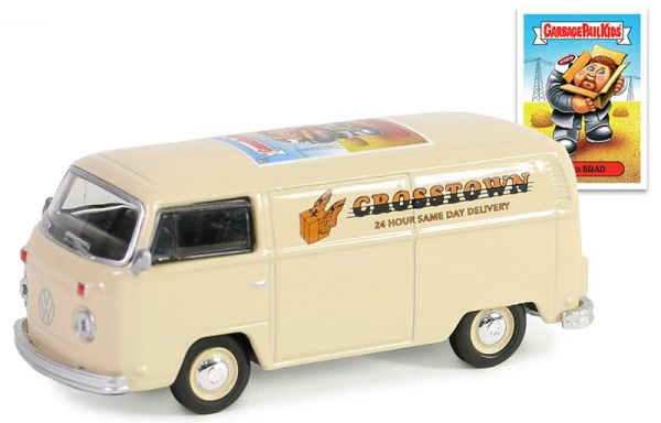 GREEN54100-E - VOLKSWAGEN Type 2 Panel Van 1979 beige della serie GARBAGE PAIL KIDS in blister - 1