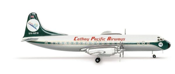 HER562034 - LOCKHEED L-188 Electra Cathay Pacific Airways - 60° Anniversario - 1