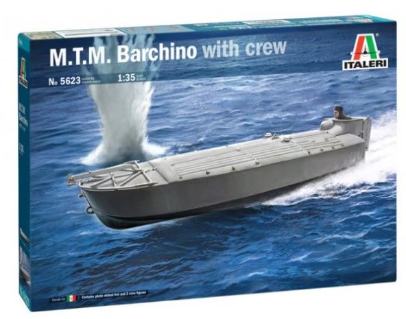 ITA5623 - Nave con equipaggio M.T.M. Barchino da assemblare e verniciare - 1