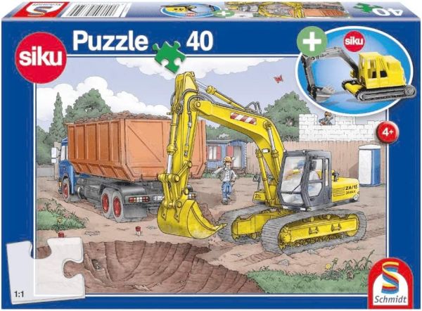 SCM56350 - Puzzle da 40 pezzi sul cantiere - 1