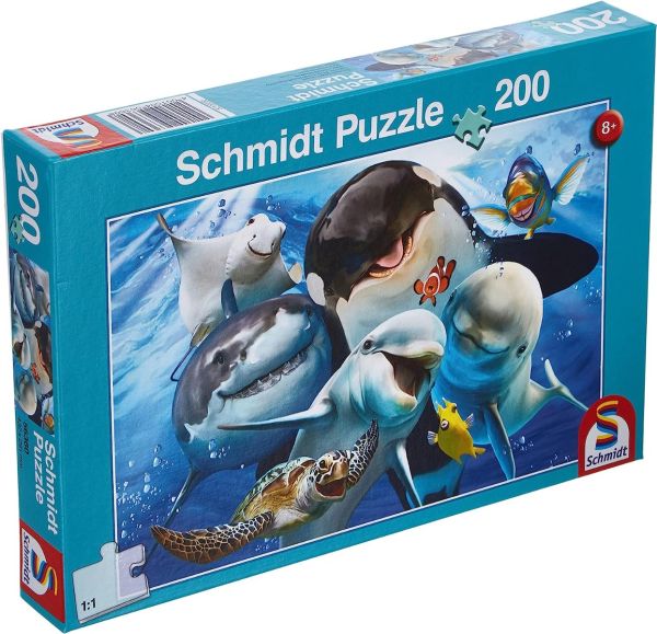 SCM56360 - Puzzle da 200 pezzi Amici del mondo sommerso - 1