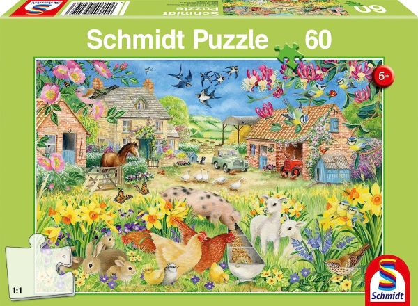 SCM56419 - Puzzle da 60 pezzi La mia piccola fattoria - 1