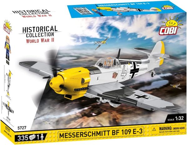 COB5727 - Aereo militare MESSERSCHMITT BF 109 E-3 - 335 pezzi - 1