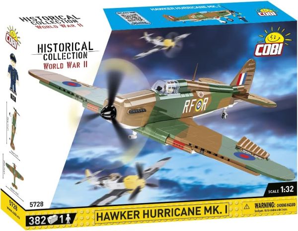 COB5728 - Aereo militare HAWKER HURRICAN MK.I - 382 pezzi - 1