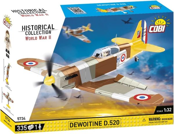 COB5734 - Aerei militari DEWOITINE D.520 – 335 pezzi - 1