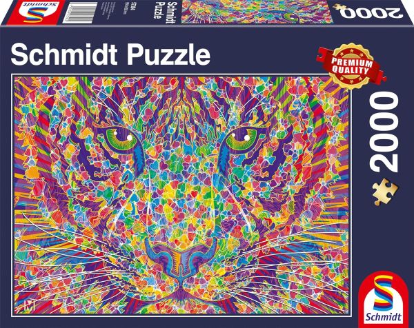 SCM57394 - Puzzle di 2000 pezzi della tigre - 1