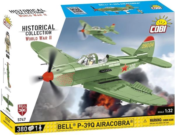 COB5747 - Aereo militare BELL P-39Q Airacobra - 380 pezzi - 1