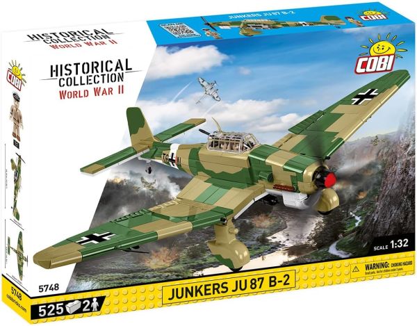 COB5748 - Aerei militari JUNKERS JU-87 B-2 - 525 pezzi - 1