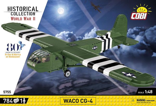 COB5755 - Aereo militare WACO CG-4 - 80° Anniversario - 784 Monete - 1