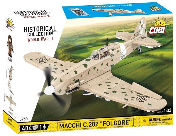 COB5760 - Aereo militare Macchi C.202 - Folgore - 404 Parti - 1