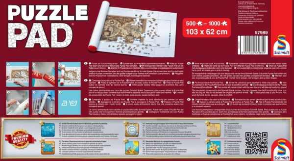 SCM57989 - Tappetino per puzzle da 500 a 1000 pezzi - 103x62 cm - 1