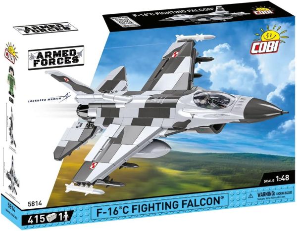 COB5814 - Aereo F-16C FIGHTING FALCON - 415 pezzi - 1