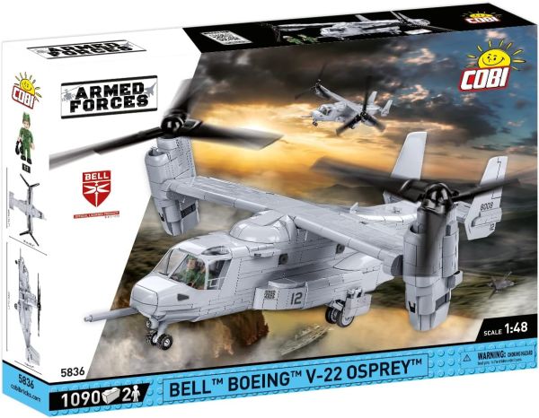 COB5836 - Aereo militare BELL BOEING V-22 Osprey – 1090 pezzi - 1