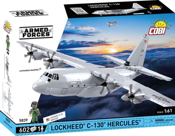 COB5839 - Aereo militare LOCKHEED C-130J Hercules - 602 pezzi - 1