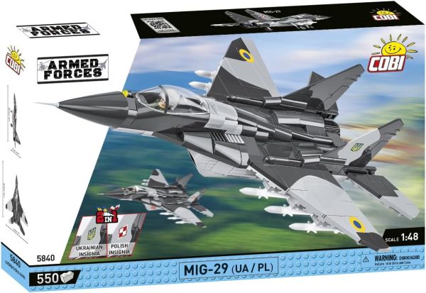 COB5840 - Aereo militare MIG-29 UKR/PL – 550 pezzi - 1