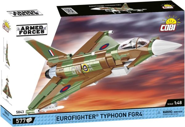 COB5843 - Aereo militare EUROFIGHTER Typhoon FGR4 - 577 pezzi - 1