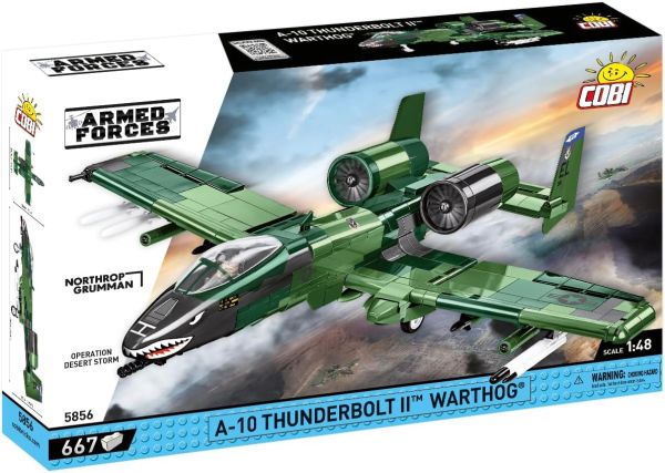 COB5856 - Aereo militare A-10 THUNDERBOLT II Warthog - 667 pezzi - 1