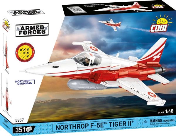 COB5857 - Aereo militare NORTHROP F-5E TIGER II - 351 pezzi - 1