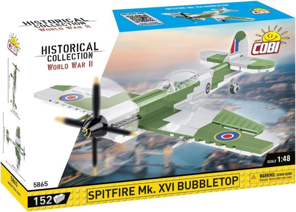 COB5865 - Aereo militare SPITFIRE MK.XVI Bubbletop - 152 pezzi - 1