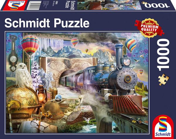 SCM58964 - Puzzle da 1000 pezzi Il viaggio magico - 1