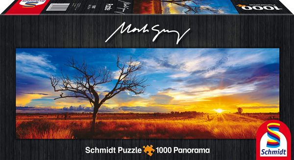 SCM59287 - Puzzle da 1000 pezzi Oak Desert Sunset in Australia - 1